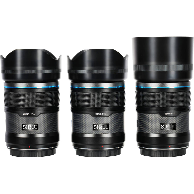 Sirui Sniper f/1.2 Autofocus 3-Lens Kit (Nikon Z, Black)