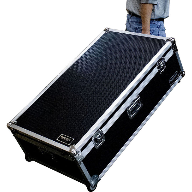 Odyssey DJ Mobile Podium (40.5" Height, Black)