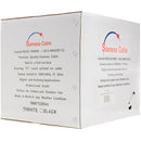 SatMaximum RG59/U Siamese Cable (250' Reel-in-a-Box, Black)