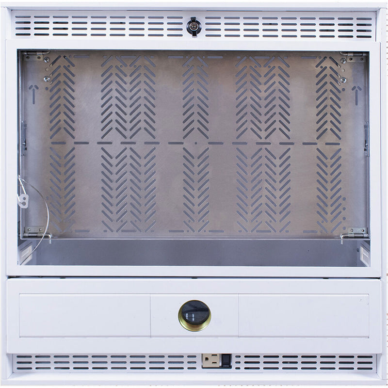 FSR Ceiling Box with Pole Mount and 6 Unswitched Outlets (2 x 2')