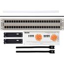 Belden 10GX KeyConnect 48-Port Patch Panel (Titanium)