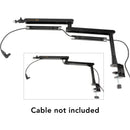 Auray BA-LPR Low-Profile Broadcast Arm with Riser