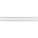 TipTop Audio Z-Rails for DIY Eurorack Case (Pair, 84 HP, Silver)