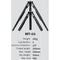 Leofoto MT-04 Folding Aluminum Mini Tripod with Bag