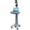 BZBGEAR Medical-Grade Medical Equipment Roll Stand with 10x Ptz Camera & Speakerphone