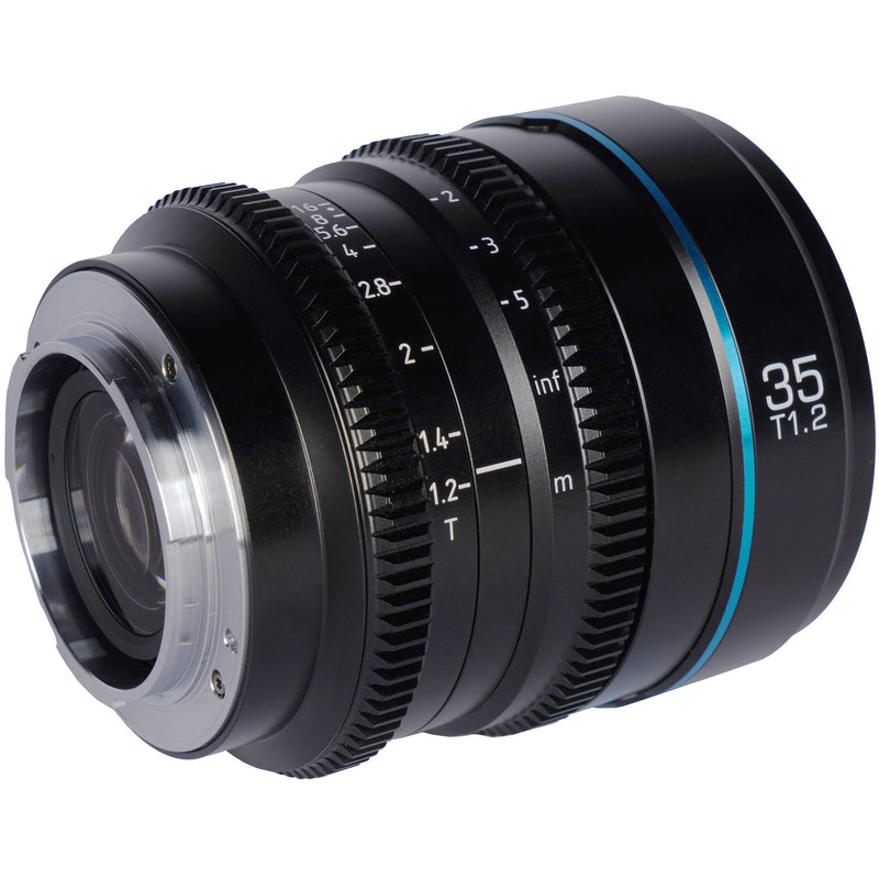 Sirui Night Walker 35mm T1.2 S35 Cine Lens (Leica L, Gunmetal Gray)