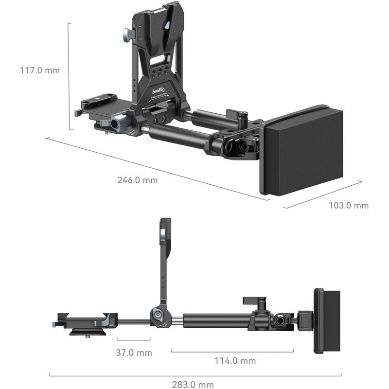 SmallRig Advanced V-Mount Battery Mounting System