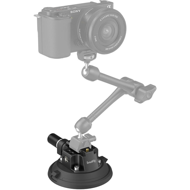 SmallRig 4122B Suction Cup Camera Mount (4")