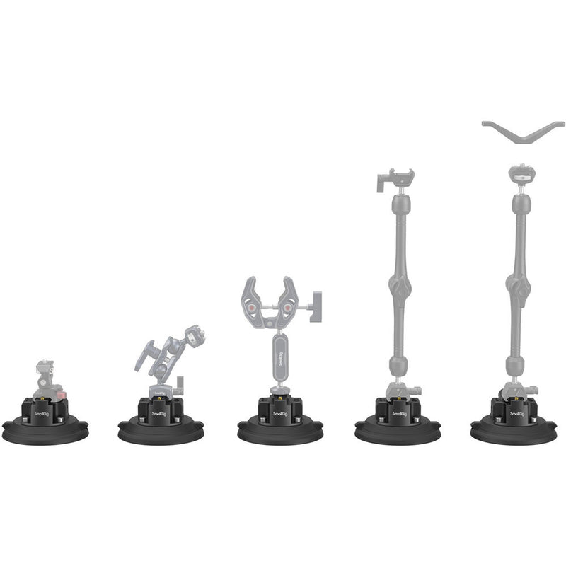 SmallRig 4122B Suction Cup Camera Mount (4")