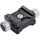 Leofoto DDC-38 Bidirectional Double Mini Clamp with BPL-50N QR Plate