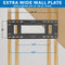 Mount-It! MI-397 Articulating TV Wall Mount with Extra Long Extension for 40 to 80" Displays