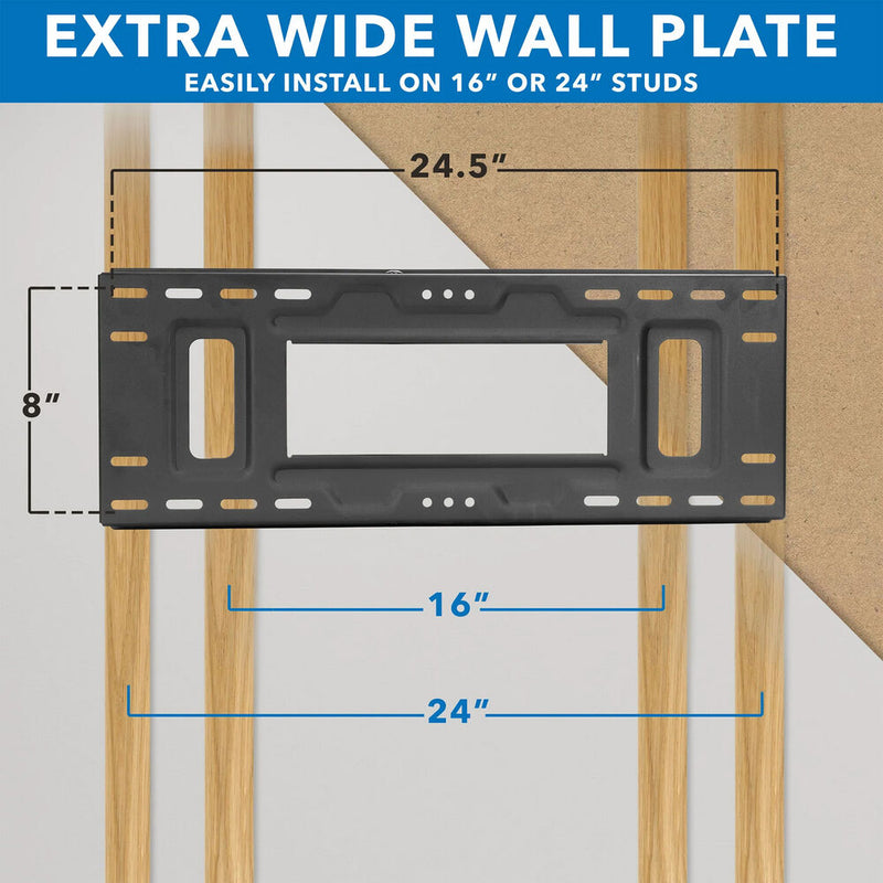 Mount-It! MI-397 Articulating TV Wall Mount with Extra Long Extension for 40 to 80" Displays
