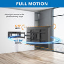 Mount-It! MI-397 Articulating TV Wall Mount with Extra Long Extension for 40 to 80" Displays