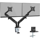 Mount-It! MI-4884B Dual Monitor Desk Mount with Low Profile Gas Spring Arms