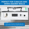 Mount-It! MI-4884B Dual Monitor Desk Mount with Low Profile Gas Spring Arms