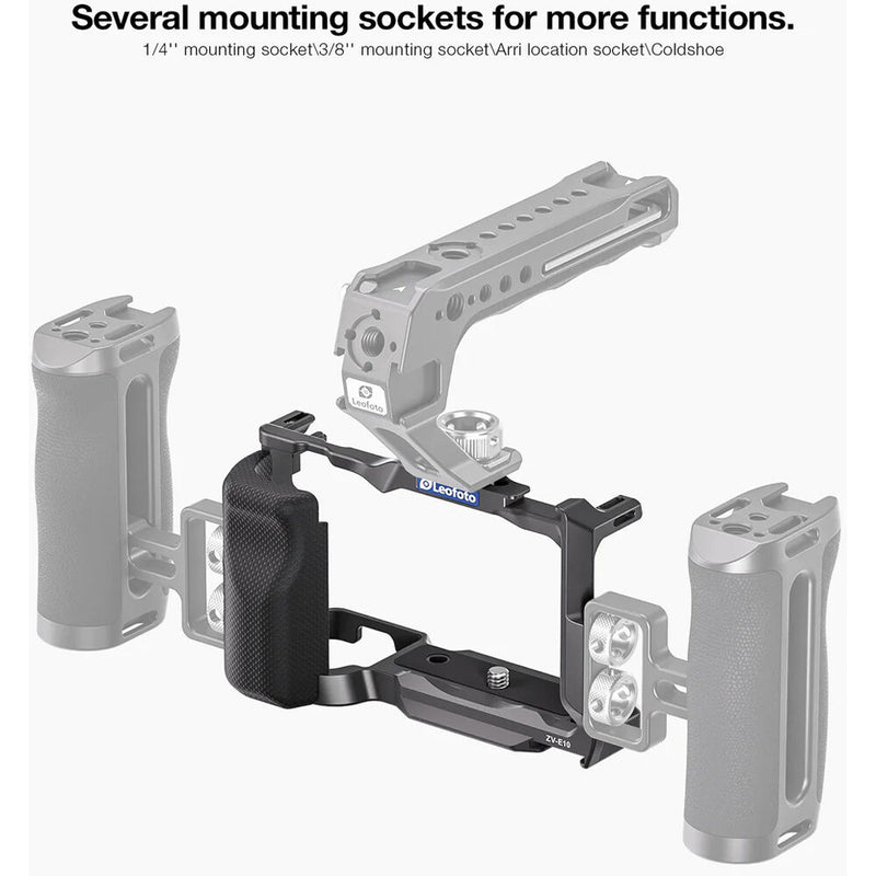 Leofoto Full Camera Cage for Sony ZV-E10
