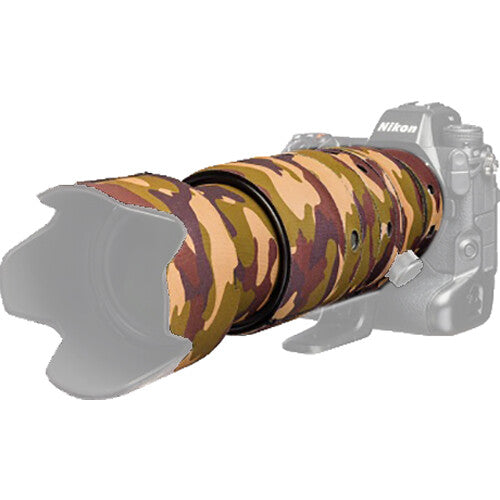easyCover Lens Oak Neoprene Cover for Nikon Z 400mm f/4.5 VR S Lens (Brown Camouflage)