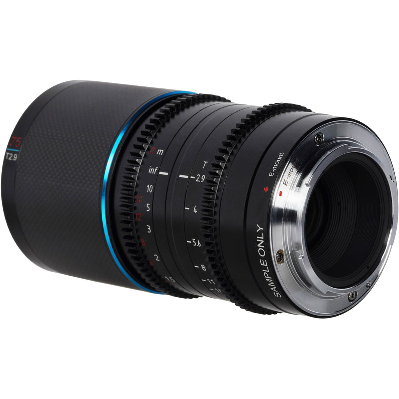 Sirui Saturn 75mm T2.9 1.6x Carbon Fiber Full-Frame Anamorphic Lens (Nikon Z, Neutral Flare)