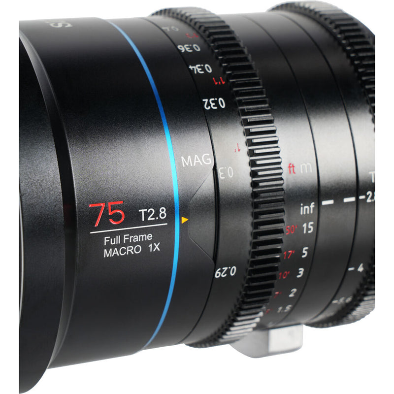 Sirui Jupiter 75mm T2.8 Full-Frame Macro 1:1 Cine Lens (Canon EF)