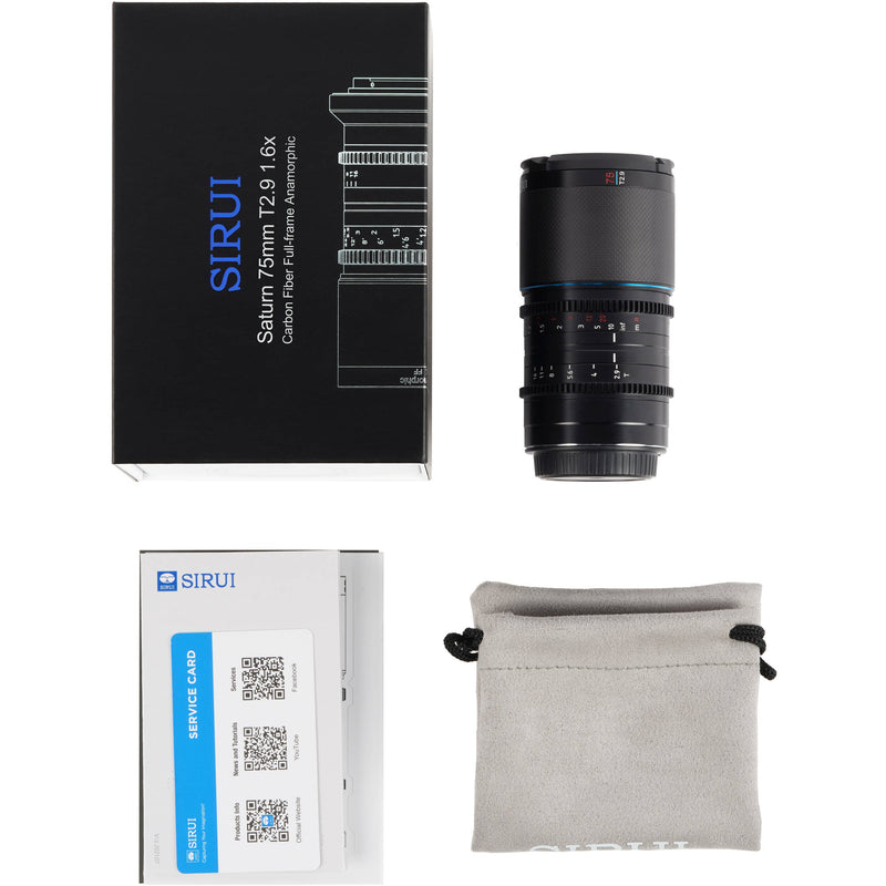 Sirui Jupiter 75mm T2.8 Full-Frame Macro 1:1 Cine Lens (Canon EF)