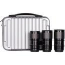 Sirui Saturn T2.9 1.6x Carbon Fiber Full-Frame Anamorphic 3-Lens Set (DJI DL, Blue Flare)