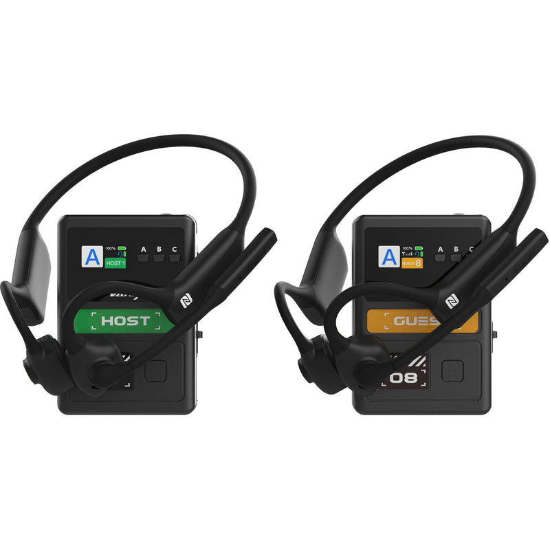 Vaxis Litecomm V1 6S Full-Duplex Wireless Intercom System with Six Headsets (1.9 GHz)