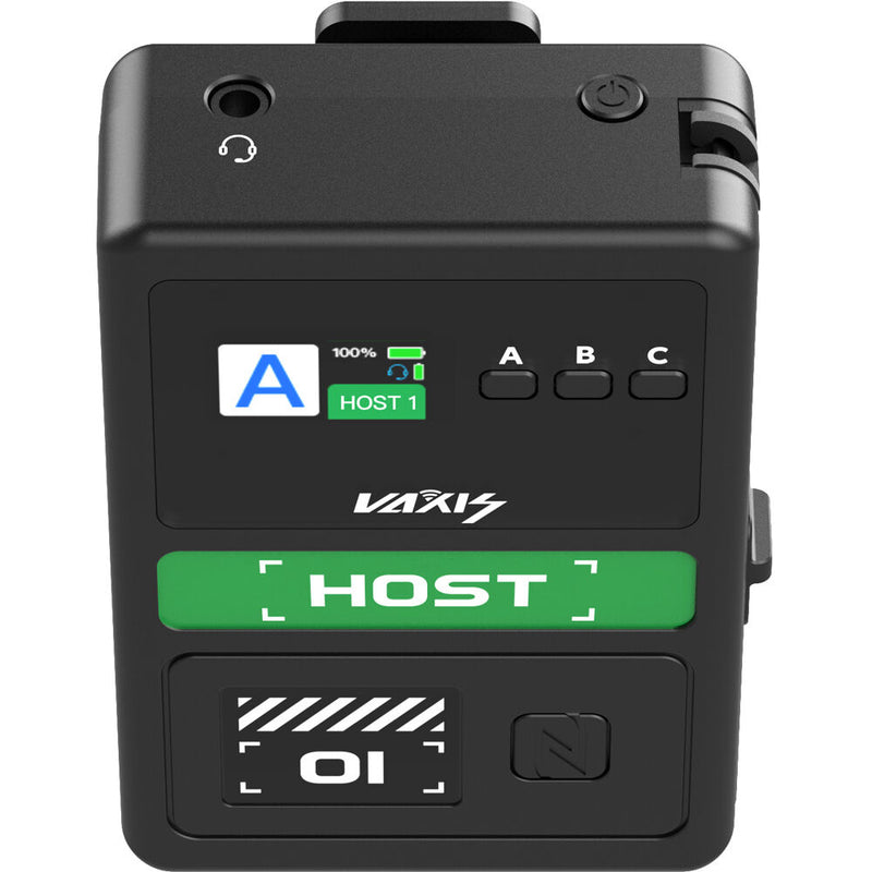 Vaxis Litecomm V1 8S Full-Duplex Wireless Intercom System with Eight Headsets (1.9 GHz)