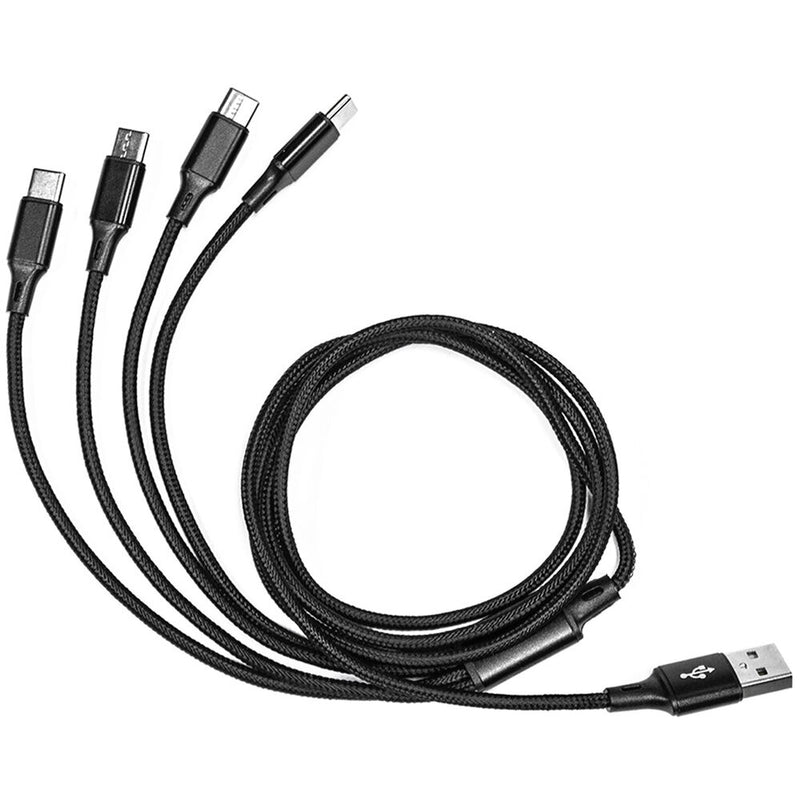 Vaxis Litecomm Single USB-A to Four USB-C Charging Cable