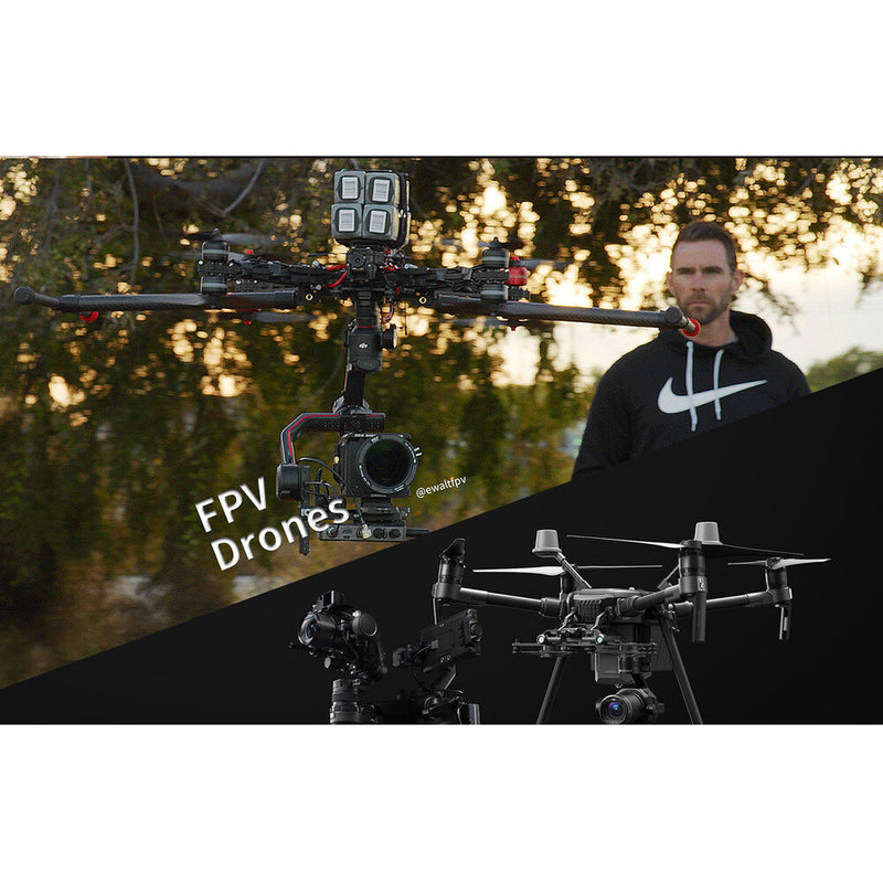 Sirui Saturn T2.9 1.6x Carbon Fiber Full-Frame Anamorphic 2-Lens Set (DJI DL, Blue Flare)