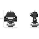 SmallRig Drop-In HawkLock Mini Quick Release Monitor Mount with Cold Shoe