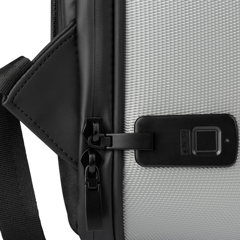 RAINSBERG Classic Backpack with Touch Lock (Gray, 22L)