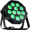 Eliminator Lighting Mega 64 Profile EP Wash Lighting Kit with Bag, Clamps, Cables, and Remote (4-Pack)