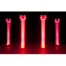 Eliminator Lighting Mega Flat Pak EP with 4 Mega Par Profile EP LED Pars, 3 DMX Cables, and Bag