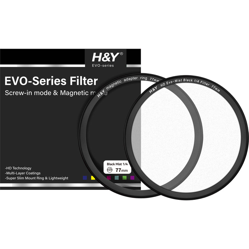 H&Y Filters HD EVO-Series Black Mist Filter Kit (95mm, Grade 1/4)