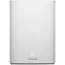 ASUS ZenWiFi AX Hybrid XP4 AX1800 Wireless Dual-Band Gigabit 2-Piece Mesh Wi-Fi System (White)