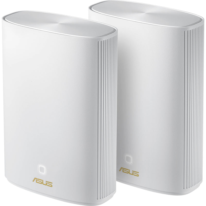 ASUS ZenWiFi AX Hybrid XP4 AX1800 Wireless Dual-Band Gigabit 2-Piece Mesh Wi-Fi System (White)