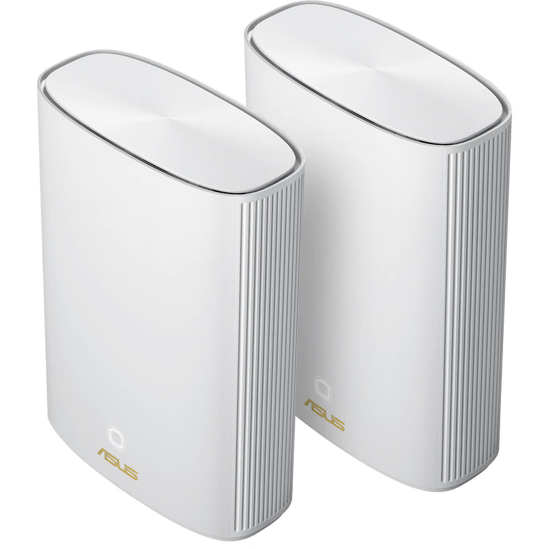 ASUS ZenWiFi AX Hybrid XP4 AX1800 Wireless Dual-Band Gigabit 2-Piece Mesh Wi-Fi System (White)