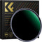 K&F Concept Nano-X Series ND100000 Solar Filter (62mm, 16.6-Stop)
