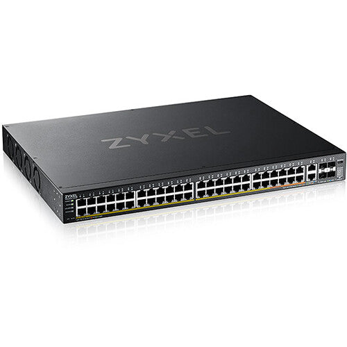 ZyXEL XGS2220-54HP 50-Port 1G / 10G PoE++ Compliant Managed Network Switch