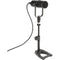 Auray MSDT-WB8 Compact Telescoping Desktop Mic Stand with Weighted Base (7.5")