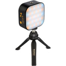Genaray Mochi On-Camera Mini RGB Light Panel with Tabletop Tripod Kit (Black)