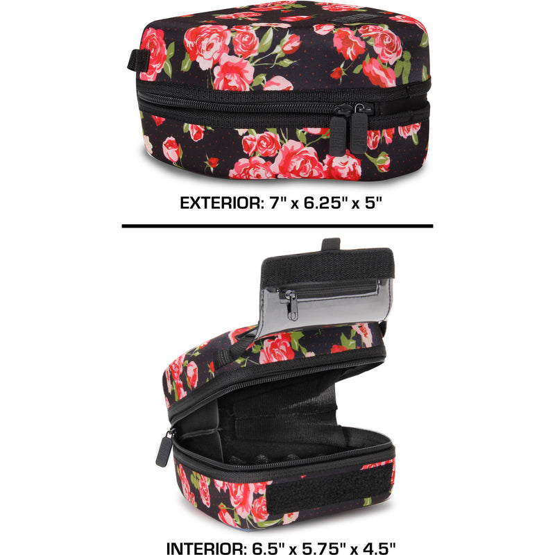 USA GEAR H Series Molded EVA Quick Access SLR Hard Shell Camera Case (Floral)