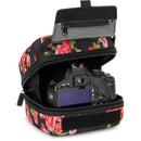 USA GEAR H Series Molded EVA Quick Access SLR Hard Shell Camera Case (Floral)