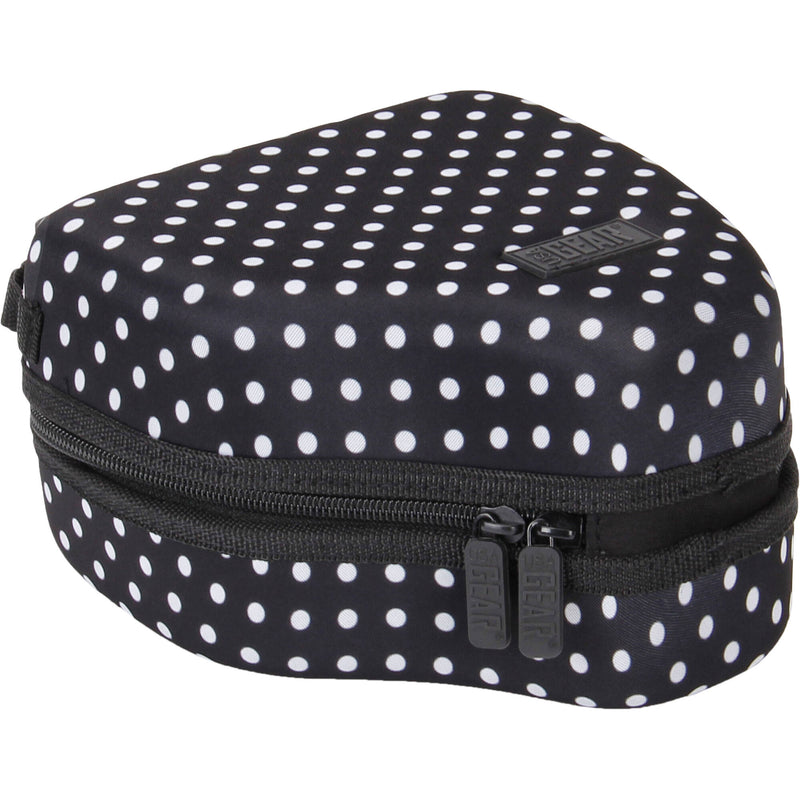 USA GEAR H Series Molded EVA Quick Access SLR Hard Shell Camera Case (Polka Dot)