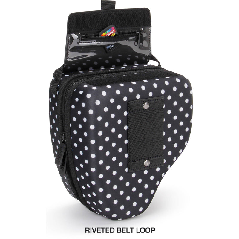 USA GEAR H Series Molded EVA Quick Access SLR Hard Shell Camera Case (Polka Dot)