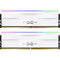 Silicon Power 32GB Zenith RGB 6000 MHz DDR5 Desktop Memory Kit (2 x 16GB, White)
