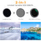 K&F Concept Nano-X Series Variable ND & CPL 2-in-1 Filter (58mm, 1 to 5-Stop)