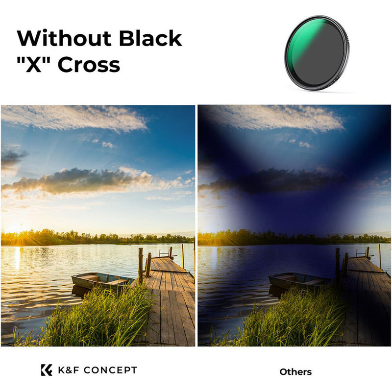 K&F Concept Nano-D Series Variable ND Filter (55mm, 1 to 5-Stop)