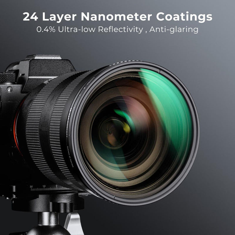 K&F Concept Nano-D Series Variable ND Filter (58mm, 1 to 5-Stop)