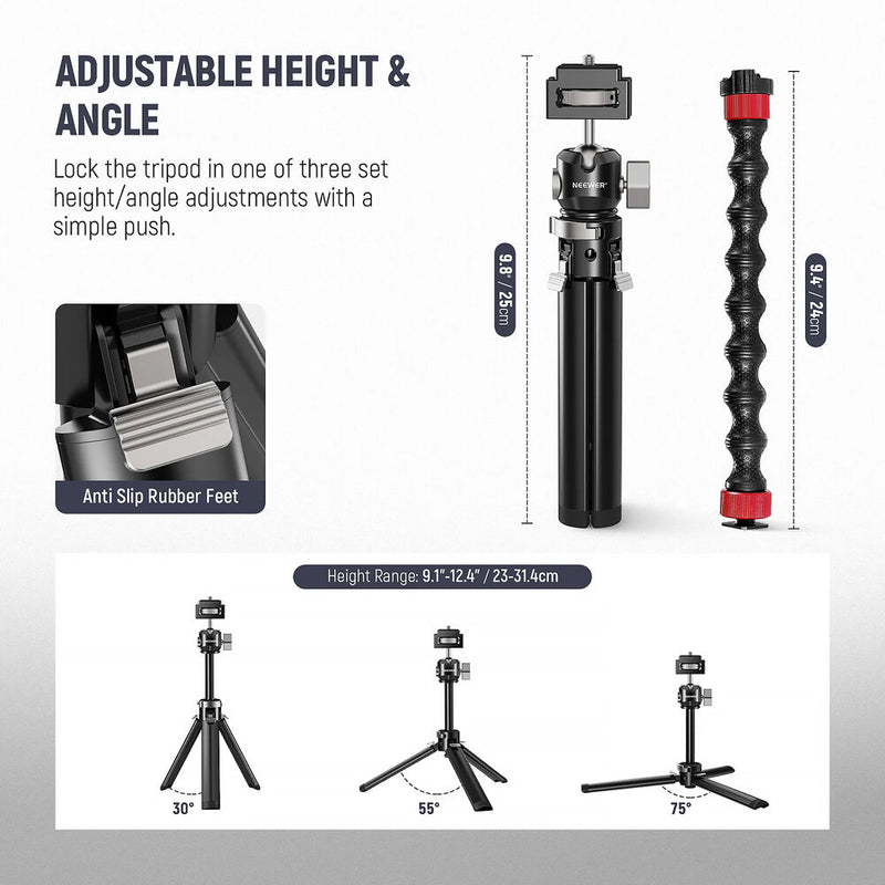 Neewer TP32 Metal Desktop Mini Tripod